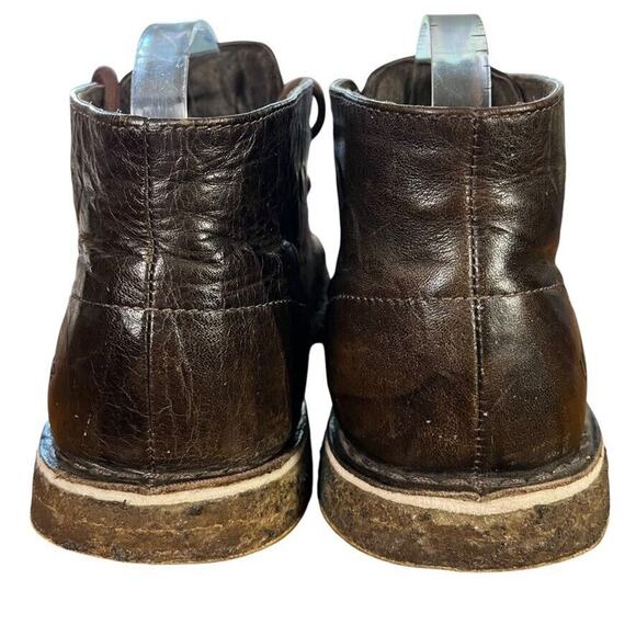 Ugg 3275 Leighton Chukka Lace Up Brown Leather Mens Ankle Boots Shoes sz 10 - Picture 13 of 16